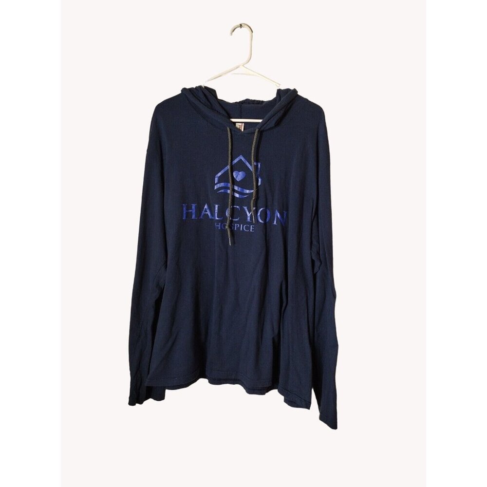 Halcyon Hospice Hoodie Tshirt Mens 2xl Long Sleeve